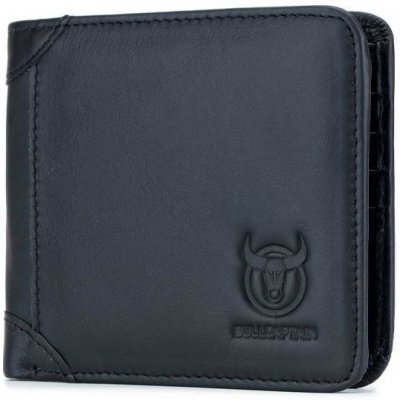 Bullcaptain elegantní kožená peněženka Werner Černá BULLCAPTAIN QB031Hs1
