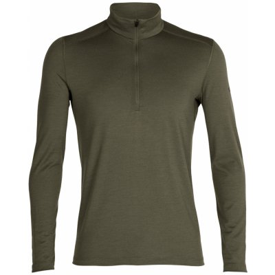 Icebreaker pánské dlouhý rukáv Mens 200 Oasis LS Half Zip, Loden – Zboží Mobilmania