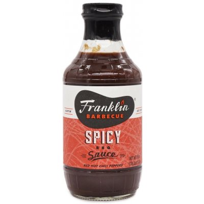 Franklin BBQ grilovací omáčka Spicy 510 g – Hledejceny.cz