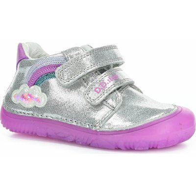 D.D.Step barefoot dětské boty S073-51424 Silver – Zboží Dáma
