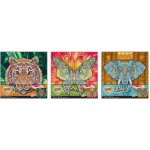 Grafix Diamantové malování Tygr 30 x 30 cm na plátně – Hledejceny.cz