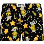Forgies Dámske boxerky Mouse Frogies černá | žlutá – Zboží Dáma