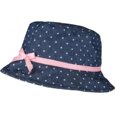 Lewro MARLA Modrá/Růžová/Světle modrá Dívčí plátěný klobouček – Zboží Mobilmania