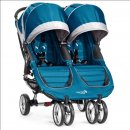 Baby Jogger City Mini GT Double teal šedý 2015