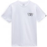 Vans tričko FULL PATCH BACK SS TEE White/Black – Hledejceny.cz