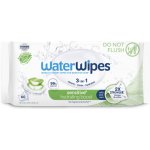 WATERWIPES Ubrousky vlhčené Hydrating clean with aloe vera 3in1 60 ks – Hledejceny.cz