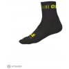 Alé letní cyklistické ponožky Strada Q-Skin Socks černo-žlté