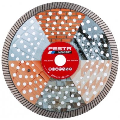 Festa Kotouč diamantový 230 x 2.6 x 22.2 mm 21209 – Hledejceny.cz