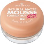 essence NATURAL MATTE MOUSSE pěnový make-up 02 16 g – Sleviste.cz