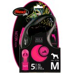 Flexi vodítko New Neon pásek – Zboží Mobilmania
