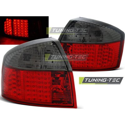 Tuning-Tec Zadní čirá LED světla Audi A4 (2000 - 2004) - červené kouřové – Hledejceny.cz