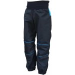 Kukadloo Dětské šusťákové kalhoty černo-malinové – Zboží Mobilmania