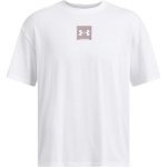 Under Armour UA HW OS SM Box SS Triko Bílá Pánské – Zboží Dáma