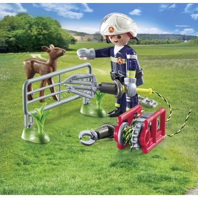 Playmobil 71467 Hasiči při záchraně zvířat – Sleviste.cz