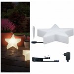 P 5021 Plug & Shine set LED světelný objekt hvězda vč. 2m-kabel a trafo IP67 3000K 2,8W bílá PAULMANN – Hledejceny.cz