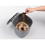 Plastia Bokashi Urbalive šedá 35,5 cm + 1 kg Bokashi bakterie – Zboží Dáma