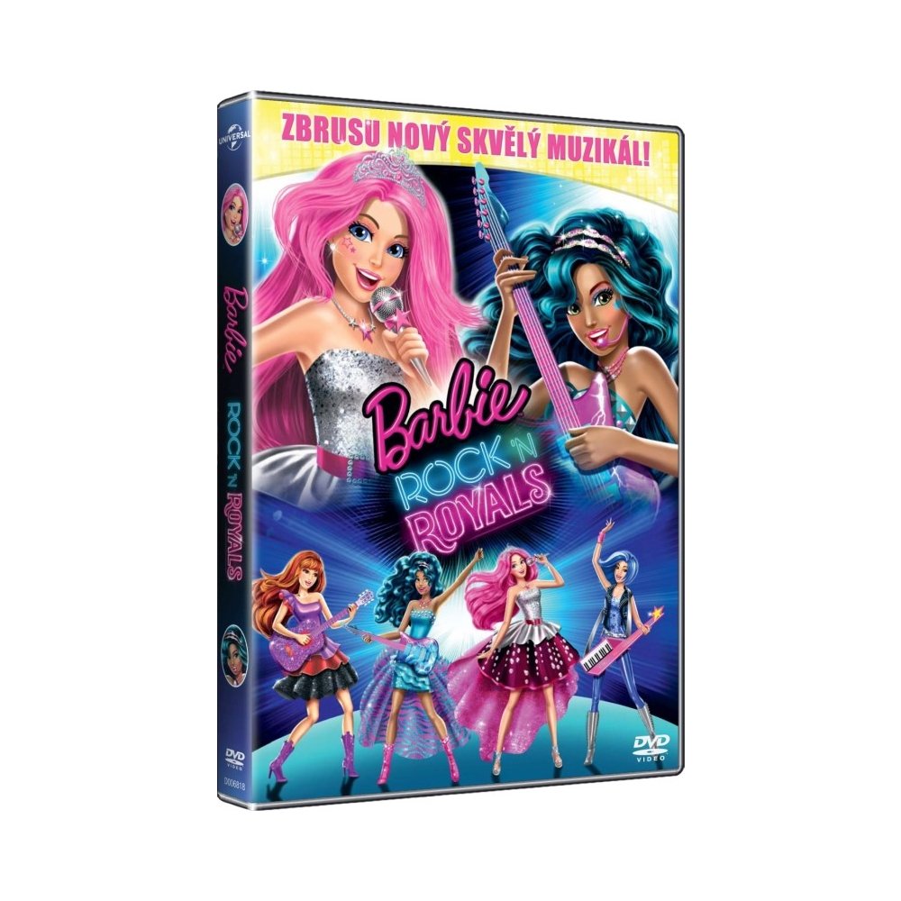 Barbie Rock'n Royals DVD — Heureka.cz