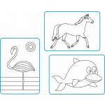 Radost v písku Základní sada JEDNODUCHÁ Barevné pískování obrázků – Hledejceny.cz