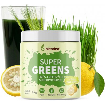 Blendea Supergreens Yuzu Bio 90 g – Sleviste.cz