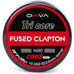 OXVA Tri Core Fused Clapton Ni80 0,36 ohm 10 ks – Zbozi.Blesk.cz