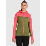 Kilpi dámský vlněný svetr s kapucí WOLIE W růžová – Sleviste.cz