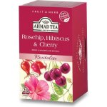 Ahmad Tea Ovocný čaj ŠÍPEK IBIŠEK A TŘEŠNĚ 20 x 2 g – Zboží Mobilmania