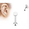 Piercing Šperky4U piercing do brady labreta kolečko LB1029ST-12063