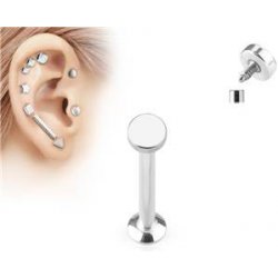 Šperky4U piercing do brady labreta kolečko LB1029ST-12063