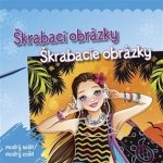 Škrabací obrázky modrý sešit Škrabacie obrázky modrý zošit – Zboží Dáma