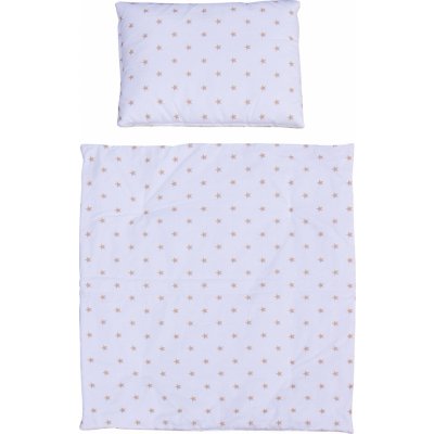 Scarlett Set peřinka a polštař Hvězdička béžová – Zboží Dáma