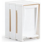 Bama Koš odpadkový TINA 7 L, bílá – Hledejceny.cz