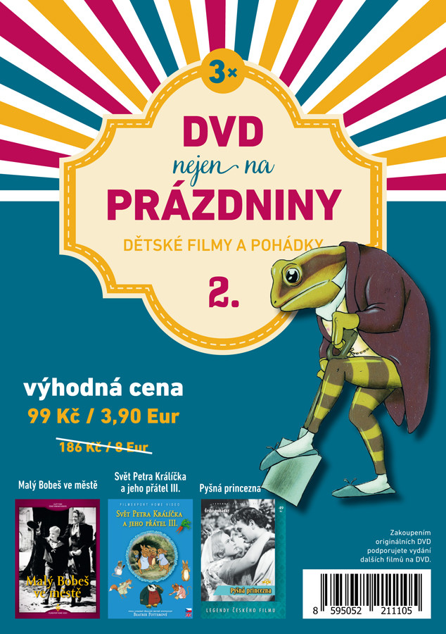 Dětské filmy a pohádky DVD