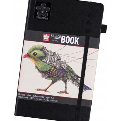 Sakura Sketch & Note Book White Créme Paper 13 x 21 cm 140 g – Sleviste.cz