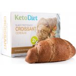 KetoDiet Slaný proteinový croissant cereální 2× 50 g – Zbozi.Blesk.cz