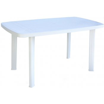 Progarden Zahradní plastový stůl FARO bílý