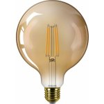 Philips LED filament žárovka E27 G125 7W 40W 470lm 1800K nestmívatelná, jantarová – Hledejceny.cz