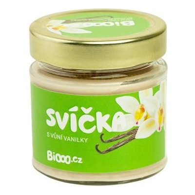 BiOOO Sojovo-kokosová svíčka Vanilka 170 ml – Sleviste.cz