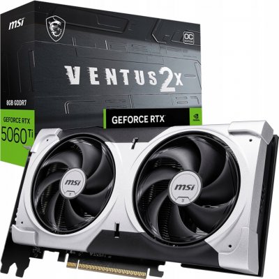 MSI GeForce RTX 5060 Ti 8G VENTUS 2X OC PLUS – Sleviste.cz