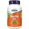 Doplněk stravy na imunitu NOW Garlic Oil 3 mg 250 softgels