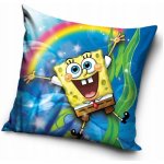 Carbotex Polštář Spongebob vzhůru nohama 40x40 – Zboží Dáma