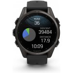Garmin Fenix 8 AMOLED 43mm Sapphire Carbon Gray Titanium/Black 010-02903-21 – Zboží Živě