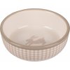 Miska pro hlodavce Flamingo miska pro hlodavce MYLO CERAMIC 13,3 x 13,3 x 4,6 cm 400 ml