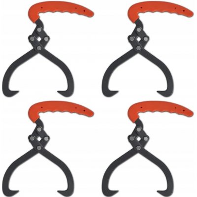 zahrada-XL Kleště na klády s PVC rukojetí - 4 ks – Zboží Dáma