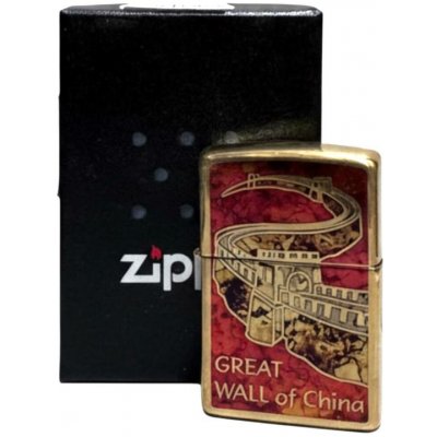 Zippo messing pol.col. Fusion Wall of China – Hledejceny.cz