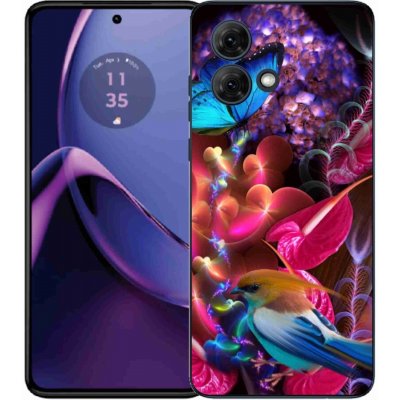 mmCase Gelový Motorola Moto G84 5G barevné květiny – Zboží Živě