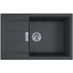 Franke S2D 611-78 XL Černá – Zboží Mobilmania