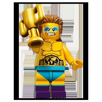 LEGO® Minifigurky 71011 15. série Šampión ve Wrestlingu – Zboží Mobilmania