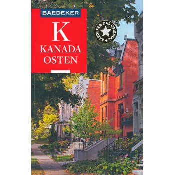 průvodce Kanada Osten německy Baedeker