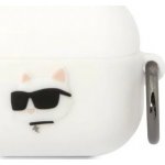 Karl Lagerfeld AirPods Pro cover Silicone Choupette Head 3D KLAPRUNCHH – Hledejceny.cz