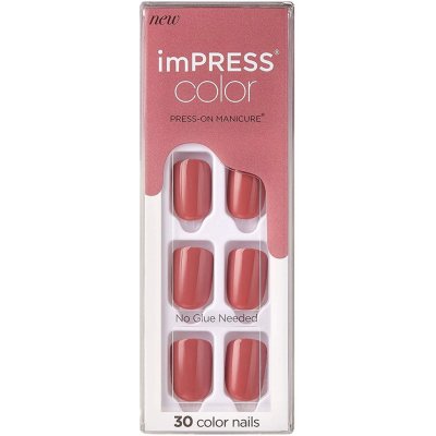 KISS imPRESS Color Platonic Pink 30 ks – Zboží Dáma